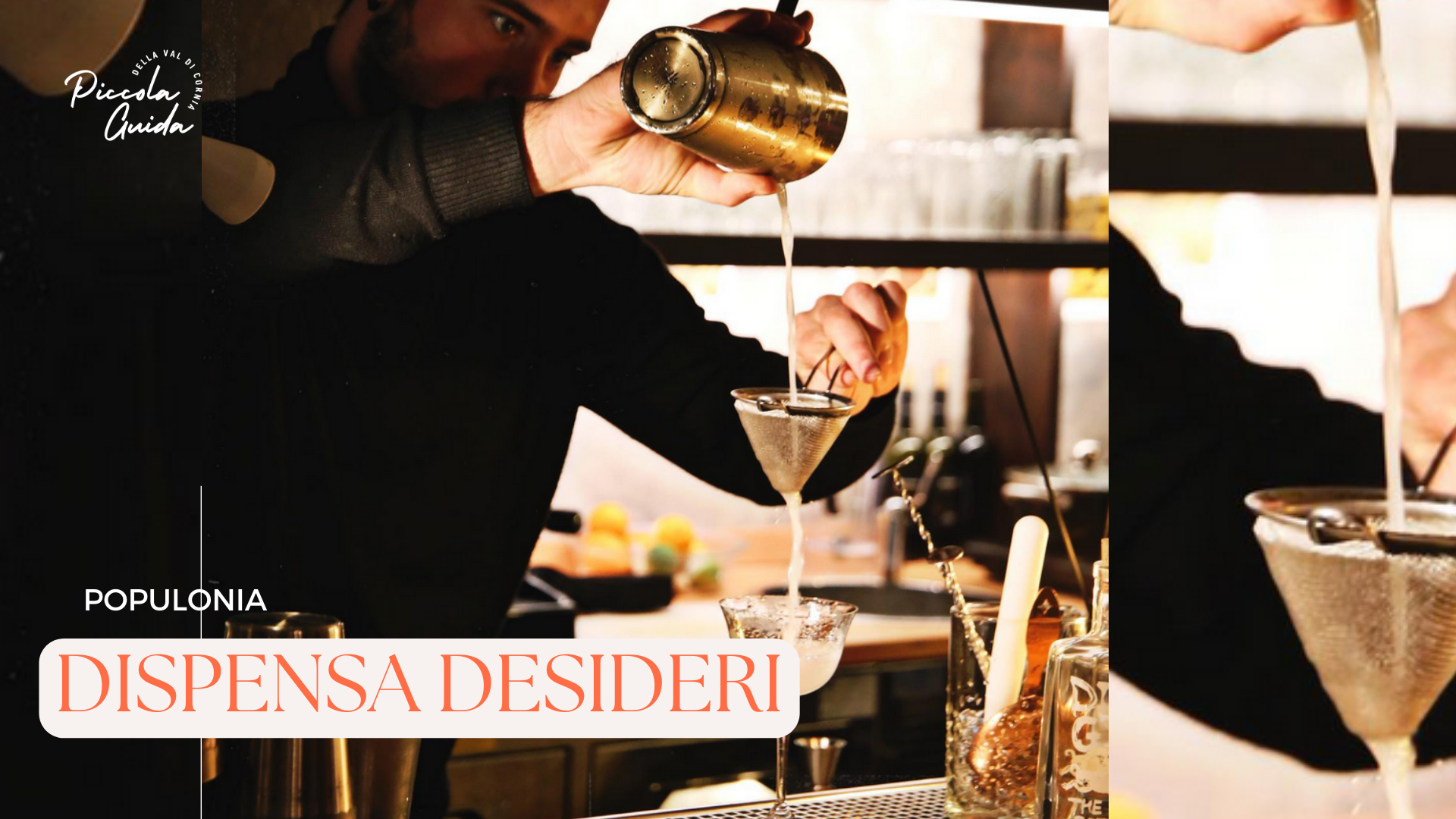 Dispensa Desideri i Colori del Grano Populonia Piombino aperitivo