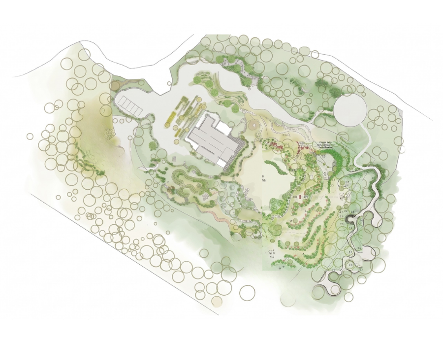 Mappa Giardino Emozionale La Gualda Vecchia